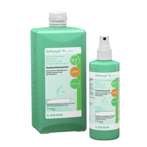 Softasept® N colored-Group 250 ml Spray, 1000ml