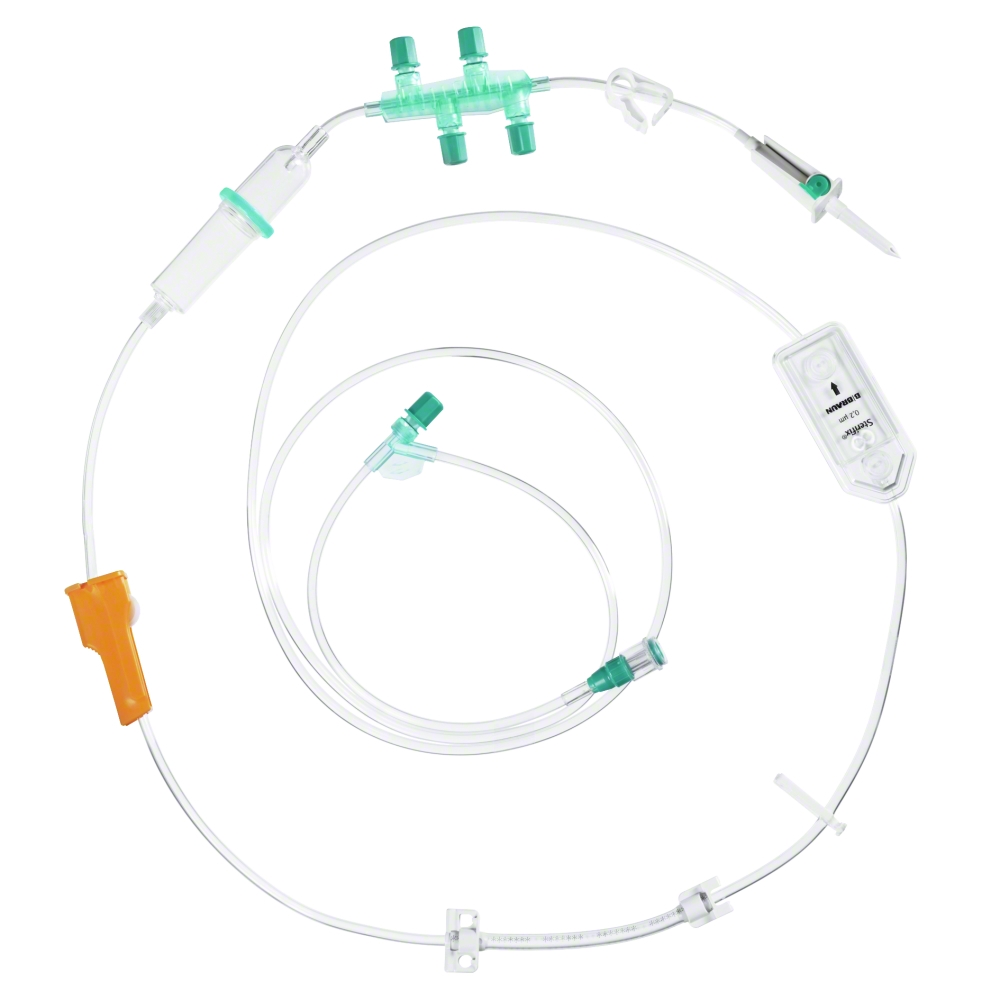 Cyto-Set® Infusomat® Space Air Stop-mit 5 nadelfreien Ventilen und 0.2µm Filter