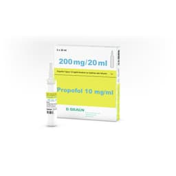 Propofol-Lipuro 10 mg/ml, Ampulle 20 ml-Emulsion zur Injektion oder Infusion, Glasampulle 20 ml, 2060086, 2062086