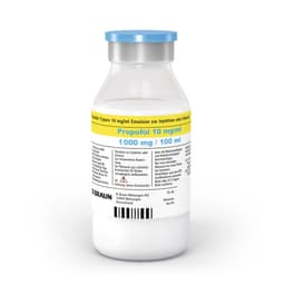 Propofol-Lipuro 10 mg/ml, 100 ml-Emulsion zur Injektion oder Infusion, Glasflasche 100 ml, 2060160, 2062160