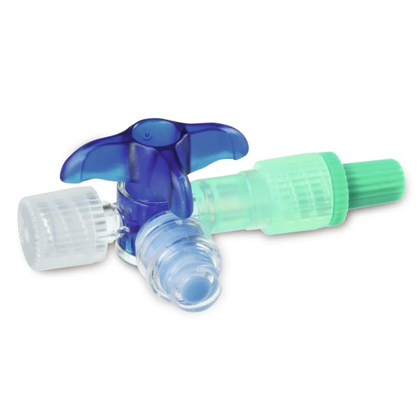 Discofix®C mit Safeflow-Stopcock system for infusion therapy and monitoring