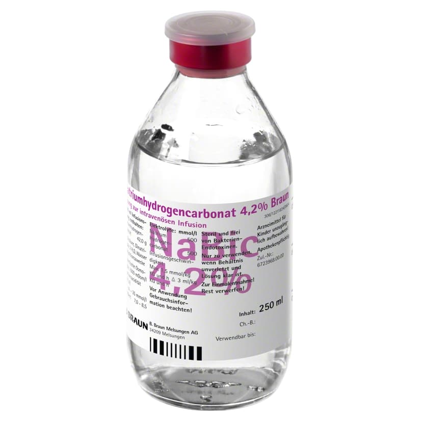 Natriumhydrogencarbonat 4,2%, 250 ml-Produktbild