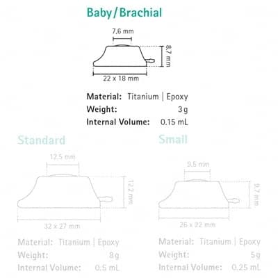Celsite® Baby / Brachial size comparison-Produktbild Vergrößerung CW