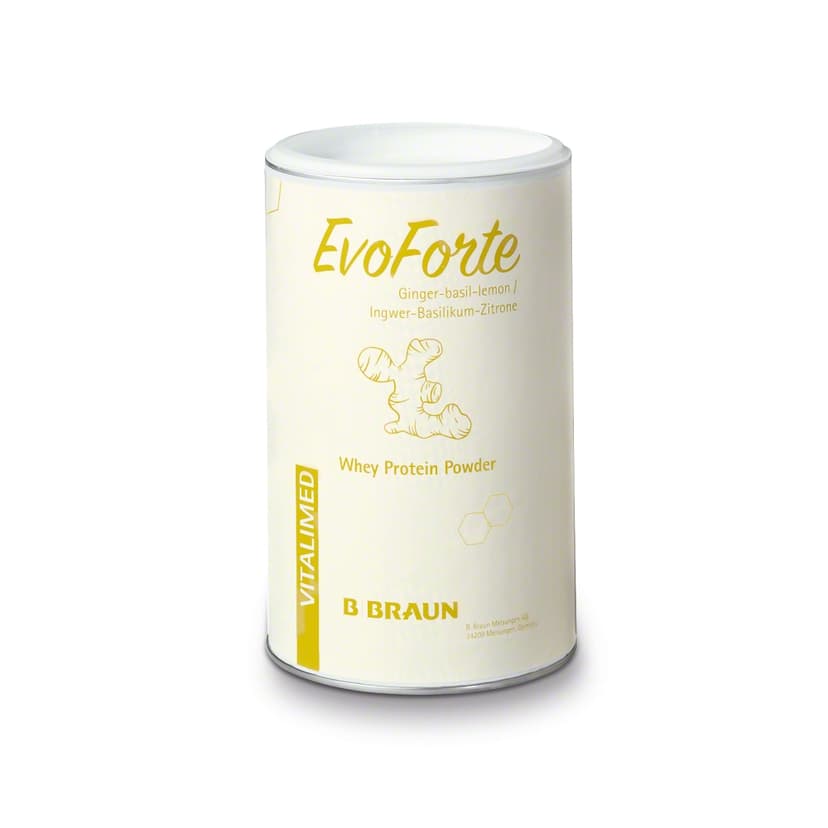 VITALIMED EvoForte Ingwer-Basilikum-Zitr-Whey Protein Powder