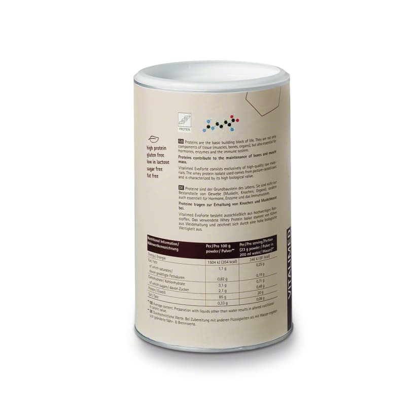 VITALIMED EvoForte Kaffee-Whey Protein Powder