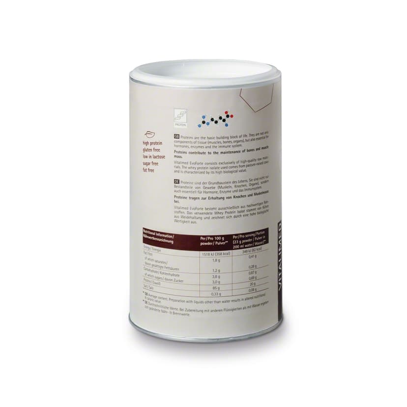 VITALIMED EvoForte Kakao-Whey Protein Powder