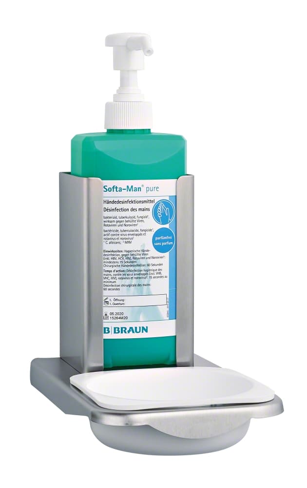 Wall dispenser with spring incl. bottle-Product picture