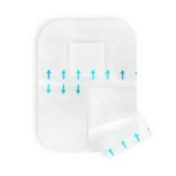 Askina® Soft Clear I.V.-Upgrade Askina, corner, wound dressing, white background