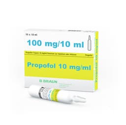 Propofol-Lipuro 10 mg/ml, Ampulle 10 ml-Emulsion zur Injektion oder Infusion, Glasampulle 10 ml, 2061001, 2061000