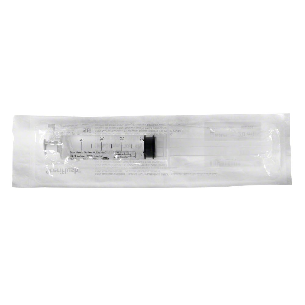 Steriflush® vollsterile Spülspritze 20ml-Vorgefüllte Spritzen 0,9% Natriumchlorid - Kochsalzlösung