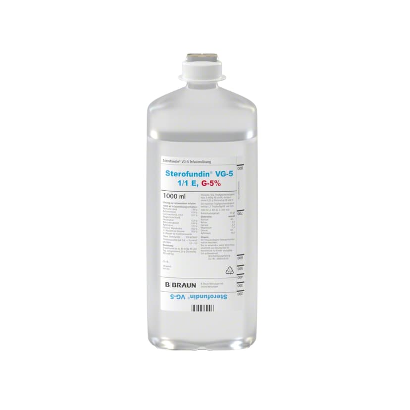 Sterofundin® VG-5, EP 1000 ml-Infusionslösung, Ecoflac® plus 1.000 ml, 2502970