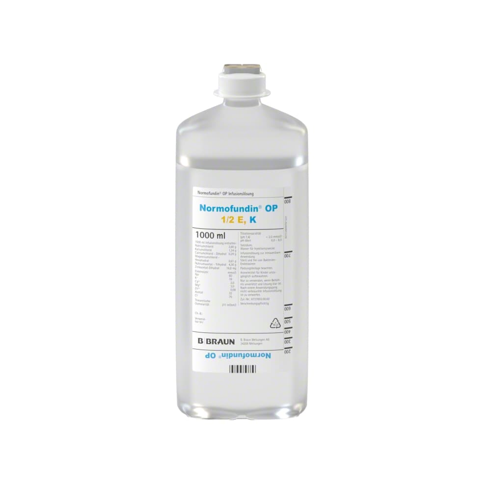 Normofundin® OP, EP 1000 ml-Infusionslösung, Ecoflac® plus 1.000 ml, 2621970