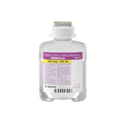 Amikacin B. Braun 2,5 mg/ml, EP 100 ml-Infusionslösung, Ecoflac® plus 100 ml, 4852510