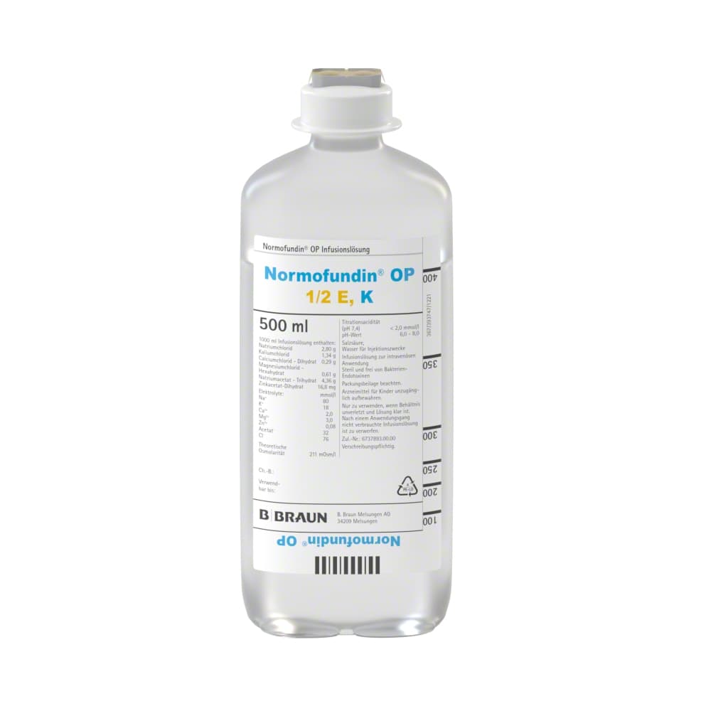 Normofundin® OP, EP 500 ml-Infusionslösung, Ecoflac® plus 500 ml, 2621950