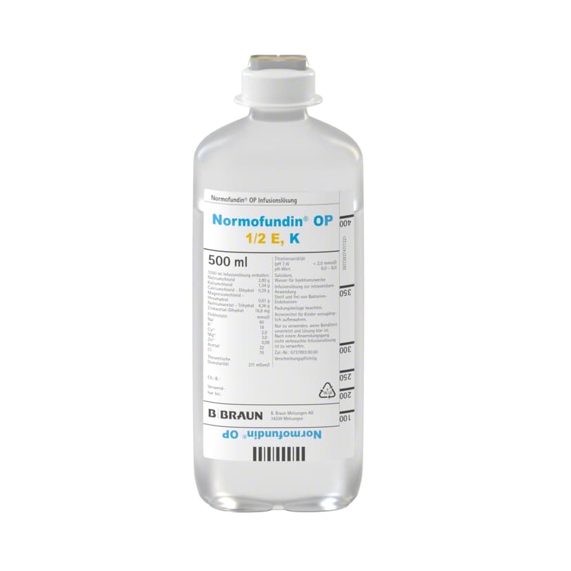 Normofundin® OP, EP 500 ml-Infusionslösung, Ecoflac® plus 500 ml, 2621950