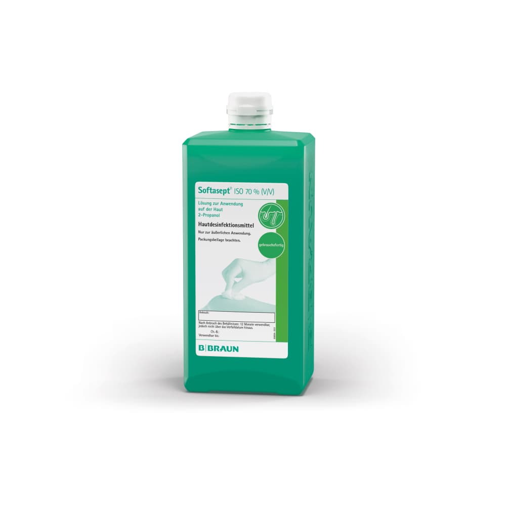 Softasept ISO 70%, 1000 ml Flasche-Softasept ISO 70%, Flasche, 1000 ml, 19906