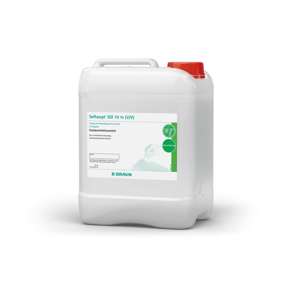 Softasept ISO 70%, 5 Ltr. Kanister-Softasept ISO 70%, Kanister, 5 l, 19907