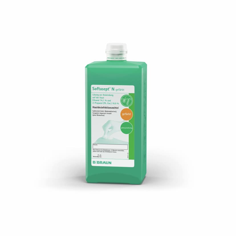 Softasept N gefärbt, 1000 ml Flasche-Softasept N gefärbt, Flasche, 1000 ml, 3884040