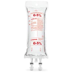 Glucose 5 % B. Braun, EB 1.000 ml-Infusionslösung, Ecobag® 1.000 ml, FV17204