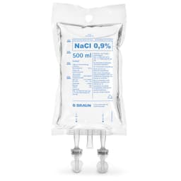 Isotone Kochsalz-Lösung 0,9 %, EB 500 ml-Infusionslösung, Ecobag® 500 ml, FV17103