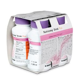 Nutricomp Drink Plus Erdbeere-4x200 ml