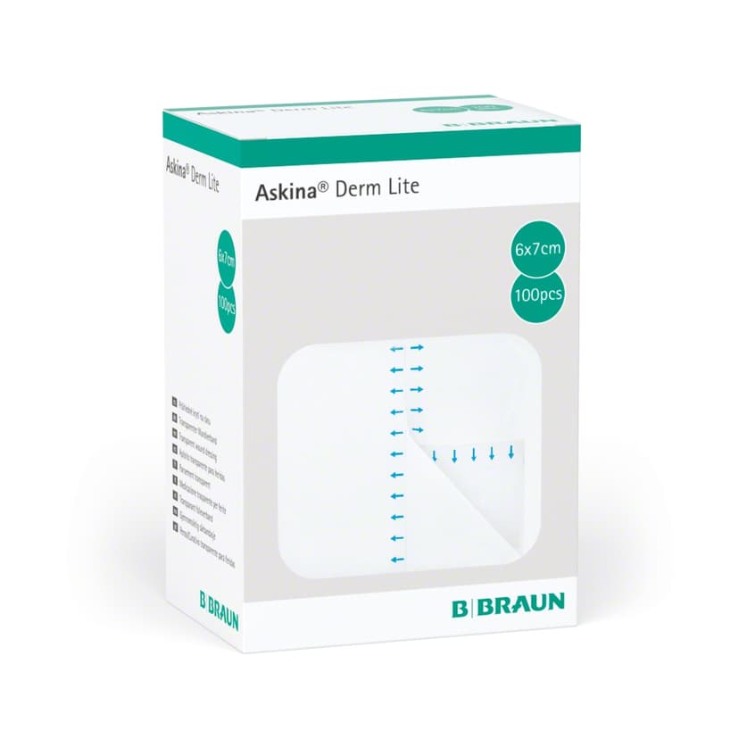 Askina® Derm Lite 6x7 cm 100 pcs-Packaging picture