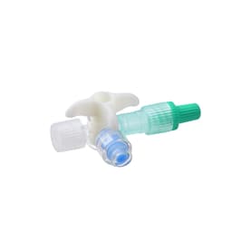 Discofix® C mit Safeflo-weiß, mit Safeflow-Ventil, arzneimittelbeständig