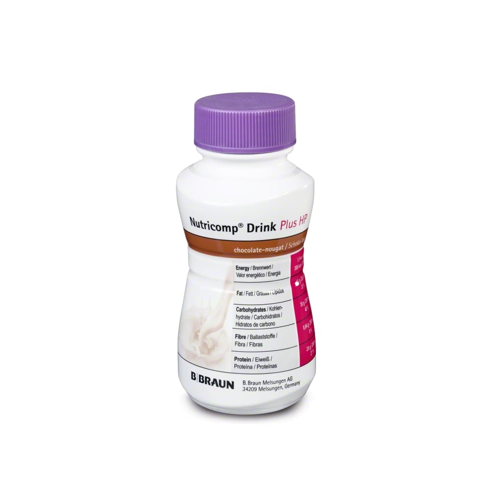 Nutricomp Drink Plus HP Choc-Nougat-200ml