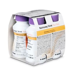 Nutricomp Drink Plus Fibre Pfirsich-4 x 200ml
