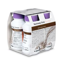 Nutricomp Drink Plus Fibre Schoko-4x 200ml