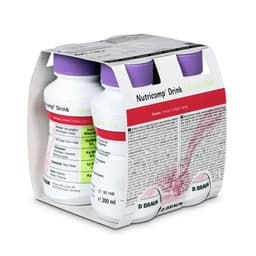 Nutricomp Drink 2.0 kcal Fibre Kirsche-4 x 200ml