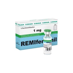 Remifentanil B. Braun 1 mg-Pulver für ein Konzentrat, Injektflasche, 1 mg, 4850140
