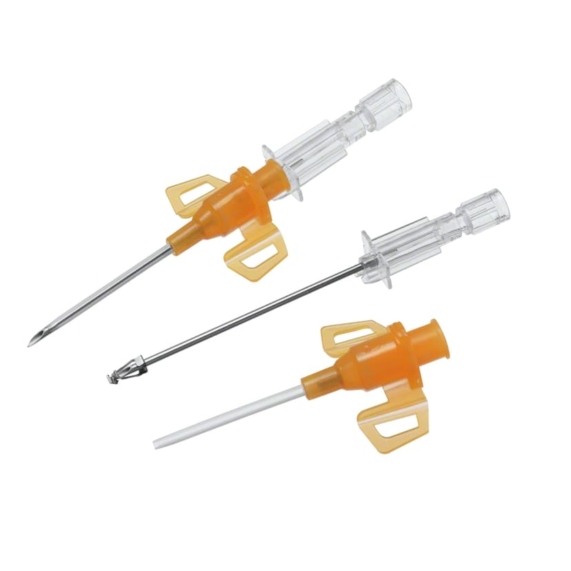 Introcan Safety® 3-Sicherheitsvenenverweilkanüle mit integrierter Membran zur Reduzierung von Blutaustritt, G14