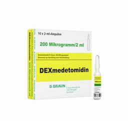 Dexmedetomidin B. Braun 100 µg/ml, 2 ml-Konzentrat zur Herstellung einer Infusionslösung, Glasampulle 2 ml, 4857902
