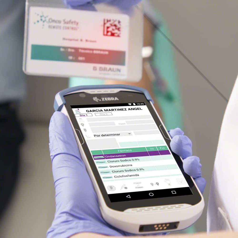OncoSafety Remote Control®-Die digitale Lösung um die Sicherheit hämato-onkologischer Behandlungen verbessern zu können – transpa<br/>rent, dokumentiert, rückverfolgbar.