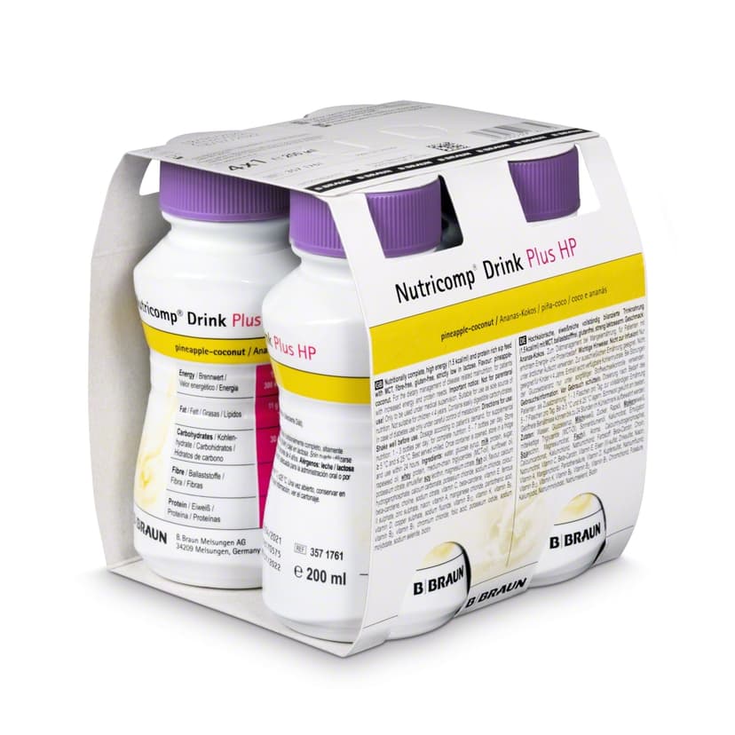 Nutricomp Drink Plus HP Ananas Kokosnuss-4x200ml