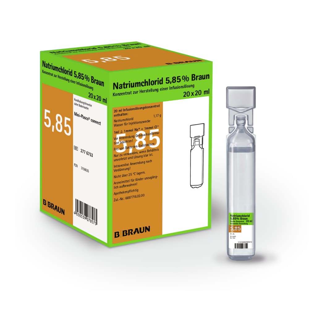 Natriumchlorid 5,85 %, MPc 20 ml-Produktbild