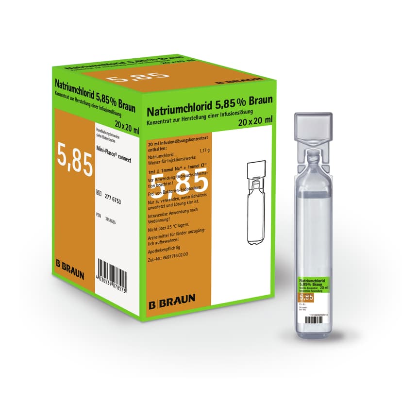 Natriumchlorid 5,85 %, MPc 20 ml-Produktbild
