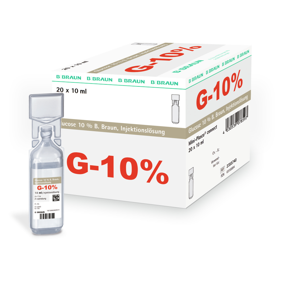 Glucose 10 % B. Braun, MPc 10 ml-Produktbild