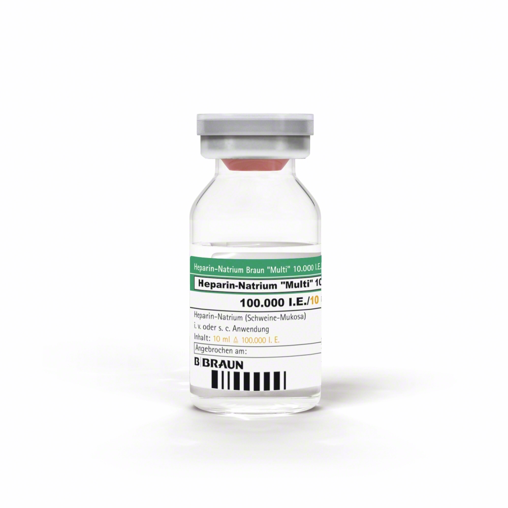Heparin-Natrium "Multi" 10.000 I.E./ml-Injektionslösung, Vial 10 ml, 2142045