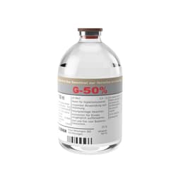 Glucose 50 % B. Braun, V 100 ml-Injektionslösung, Vial 100 ml, 3849082