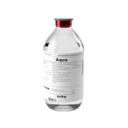 Aqua ad iniectabilia Braun, GF 500 ml-Infusionslösung, Glasflasche 500 ml, 3703444