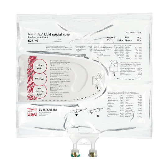 NuTRIflex® Lipid spec. novo, 3KB 625 ml-Emulsion zur Infusion, Dreikammerbeutel, 625 ml, 3250113N