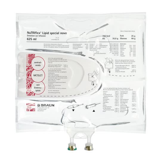 NuTRIflex® Lipid spec. novo, 3KB 625 ml-Emulsion zur Infusion, Dreikammerbeutel, 625 ml, 3250113N