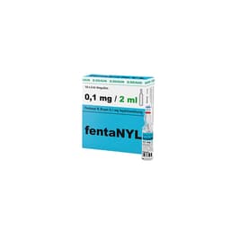 Fentanyl B. Braun 0,1 mg; 2 ml-Injektionslösung, Glasampullen, 2065011