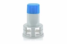 Chemfort vial adaptor-Picture of Chemfort vial adaptor, 32mm with a protective cap