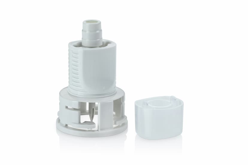 Chemfort vial adaptor-Picture of Chemfort vial adaptor, 28mm without a protective cap